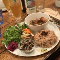 Dinner set at Alaska Zwei in Tokyo