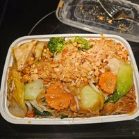 Vegan pad Thai at Makin Thai food in Guelph