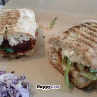 BBQ tempeh at Maddys in Los Angeles