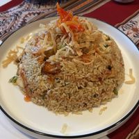 vegan arroz chaufa   at Eli's Peruvian Kitchen in San Diego