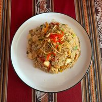 arroz chaufa vegan   at Eli's Peruvian Kitchen in San Diego