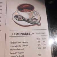 Menu at Citrus Cafe  in Batuan