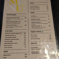 Menu at Citrus Cafe  in Batuan