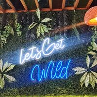 Inside of the restaurant at Wild in Bohol