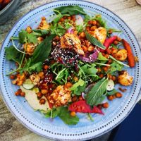 Spiced Cauliflower at Boundary Island Brewery in Erskine