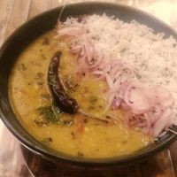 comforting Dal with jeera rice at Asro Food Labs in Porvorim