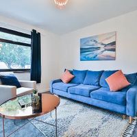 Living room - with smart tv and 'Netflix', board games and double sofa bed.  at Selbrooke House in Bristol
