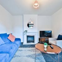 Living room - with smart tv and 'Netflix', board games and double sofa bed.  at Selbrooke House in Bristol