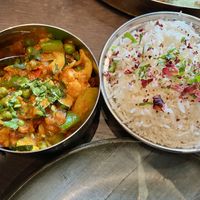 mixed veggie sabzi   at Goa in Hamburg