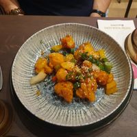 Sweet and Sour cauliflower at Goa in Hamburg
