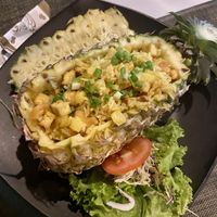 Fried pineapple rice with tofu   at Shatterbox Ao Nang in Krabi
