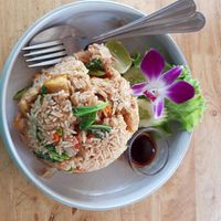 Fried rice with tofu at The Corner Drinks & Food Koh Kood in Koh Kut