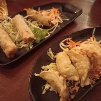 Starters at Pho Diem Xuan in Brussels