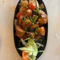 Chilli soya  at Chennai Srilalitha in Amersham