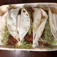Impossible chilli tacos   at Burro Blanco - Masdar City in Abu Dhabi