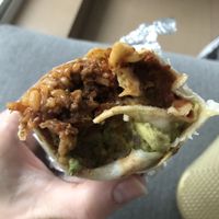 Customer Impossible burrito   at Burro Blanco - Masdar City in Abu Dhabi