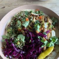 Celeriac Sharwama  at The Kitchen @ Brixton Yoga in Leamington Spa