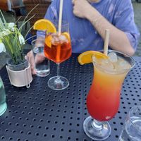 Tequila Sunrise und Aperol Spritz at Tokymon in Bad Nauheim
