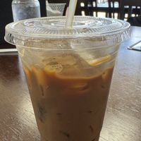 Vietnamese coffee with soy milkk  at Tuệ Tâm  in Houston