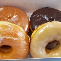 Mix of amazing vegan raised donuts. Best in the Twin Cities, hands-down ($3 per donut) at UFFDA Donuts in Maple Grove