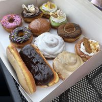 They were all great! Special shout out to the key lime, lemon, and banana cream ones. Delicious !  at UFFDA Donuts in Maple Grove