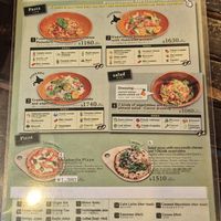 Menu at OUTDOOR CAFE Meer Lounge in Hokkaido