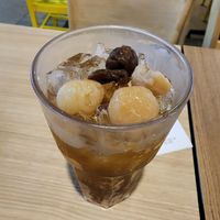 Logan juice at DMK - Imm Rice & Noodle (Magic Garden Food Court) in Bangkok