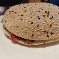 Falafel flatbread at DUS - Starbucks - TB in Dusseldorf