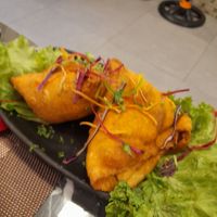 Veggie samosas at Chandni Chowk Indian Restaurant in Ho Chi Minh City