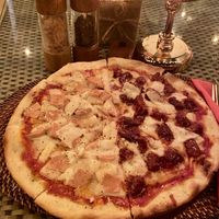 Vegan Pizza with our home-made Cashew Cheese  at Ambassador In Paradise Resort in Boracay