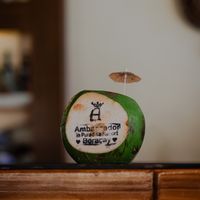 Fresh coconut water at Ambassador In Paradise Resort in Boracay