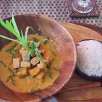 Mango and tofu curry at Ambassador In Paradise Resort in Boracay