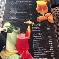 Many tasty healthy drinks at Ambassador In Paradise Resort in Boracay