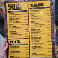 cardápio at Grill House Gonzaga in Sao Paulo