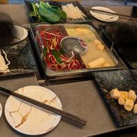 Spicy & mushroom vg broth ~ at Hot&Hot - 沸腾三国 in Eindhoven