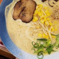 Vegan miso ramen at Ramen Kiou Morinomiya in Osaka
