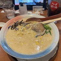 Vegan ramen  at Ramen Kiou Morinomiya in Osaka