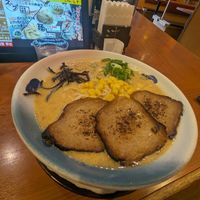 Vegan miso ramen at Ramen Kiou Morinomiya in Osaka