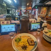 Spicy vegan ramen at Ramen Kiou Morinomiya in Osaka