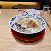 Vegan tonkotsu ramen at Ramen Kiou - JR Shin-Osaka Station in Osaka