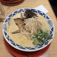 miso ramen  at Ramen Kiou - JR Shin-Osaka Station in Osaka