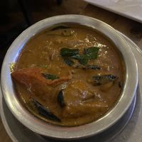Aubergine curry   at Travancore in Aberdeen