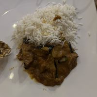 Curry and rice lol   at Travancore in Aberdeen