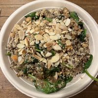 Vegan Harvest Grain Bowl  at The Works Café in Durham