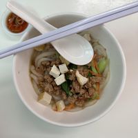 Kolo Mee Tikus  at Gandhara Vegetarian Restaurant in Kuching