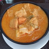 Claypot curry mee tikus for 6RM at Gandhara Vegetarian Restaurant in Kuching