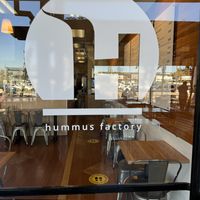 Entrance   at The Hummus Factory in Manhattan Beach