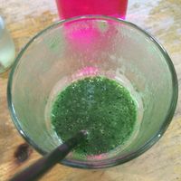 Green Goddess Smoothie!  at Fishtales Cafe in Warrnambool