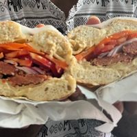   at Cambodia Bagels in Phnom Penh