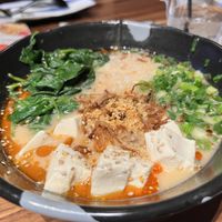 Another view of the Spicy Creamy Vegan Ramen 🍜   at JINYA Ramen Bar - SouthPark in Charlotte